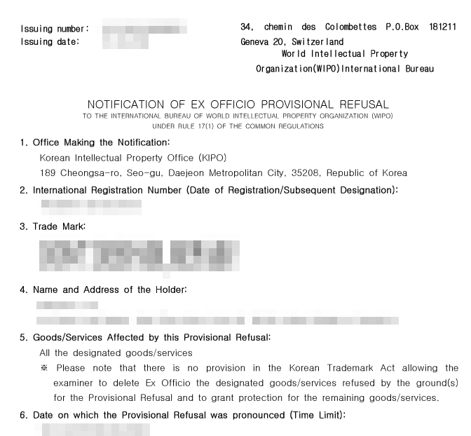 Received a "Notification of Ex Officio Provisional Refusal" from KIPO for Your Madrid Trademark? Don't Panic. Here’s Your Gui