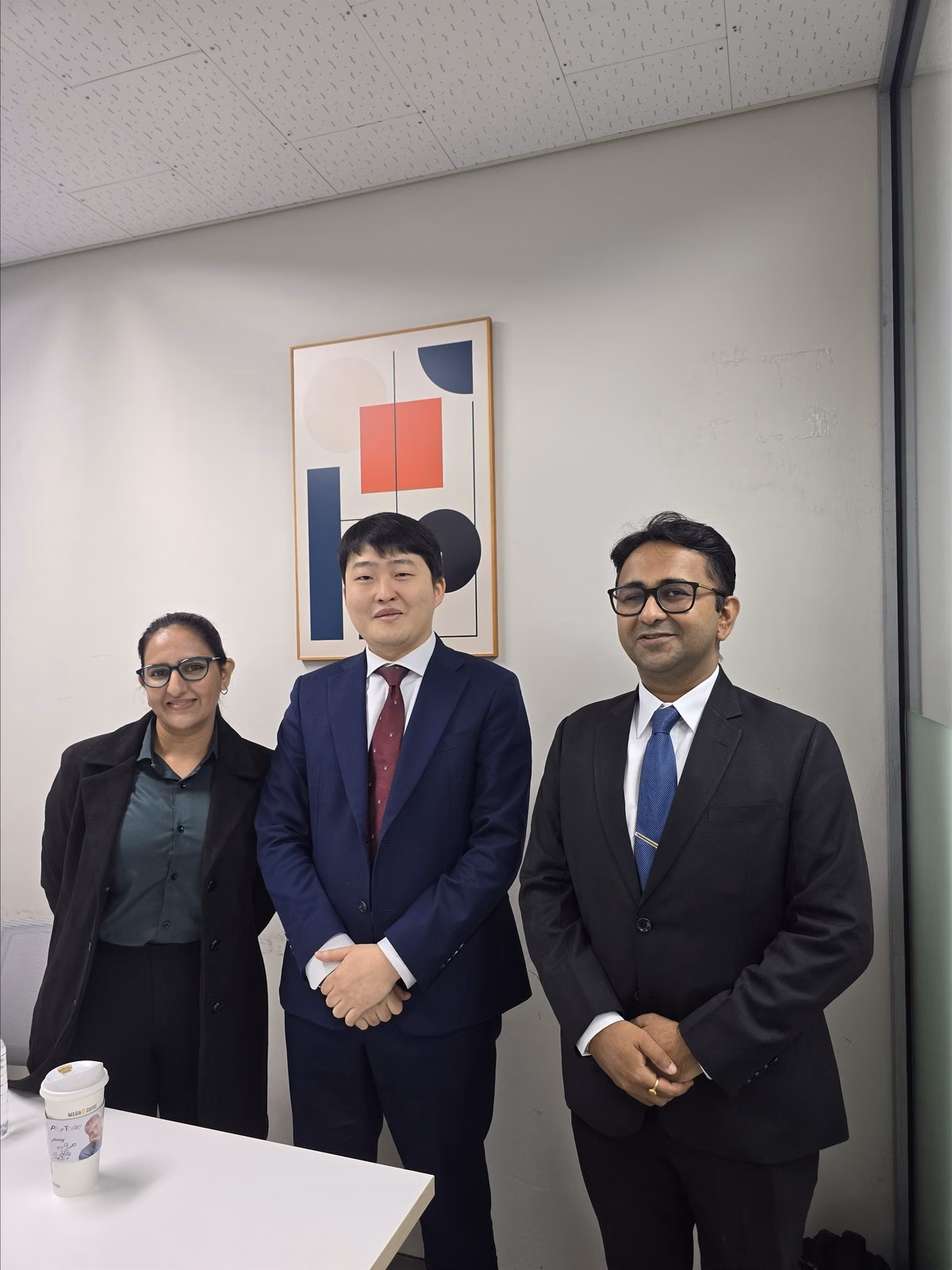 H K Acharya & Company의 파인특허 판교 사무소 방문