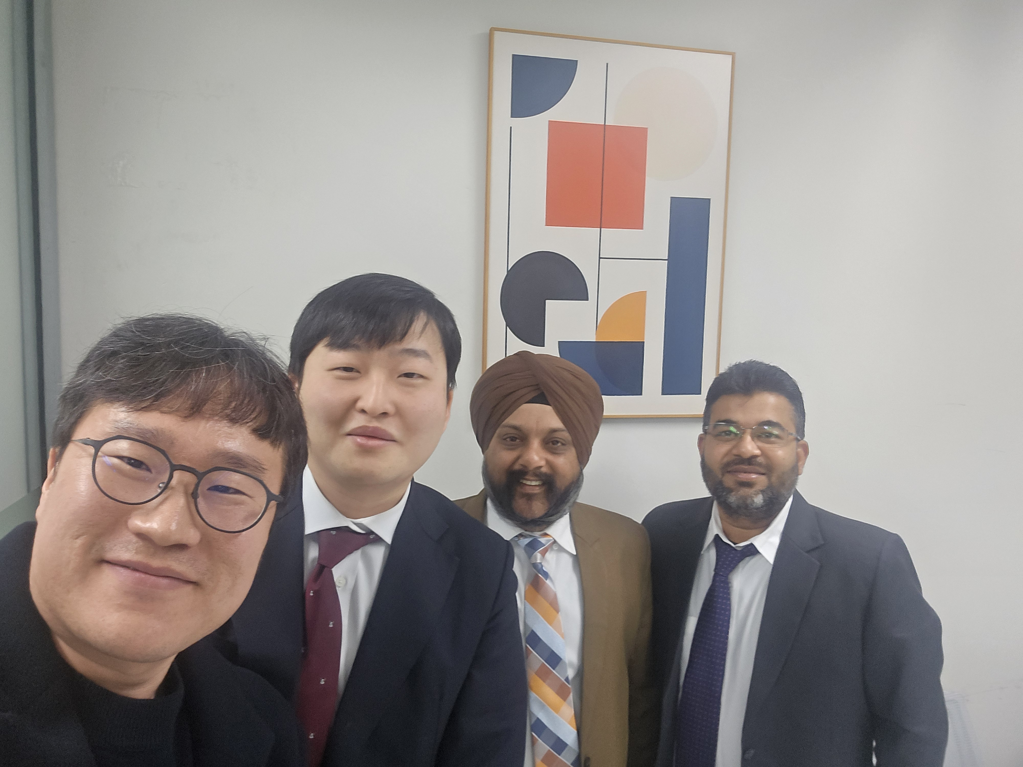 SRAAS, India’s Premier IP Analysis &amp; Consulting Firm, Visits Pine IP Law Firm’s Pangyo Office to Discuss Strategic Partnership